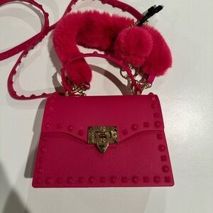 Pink Studded Handbag